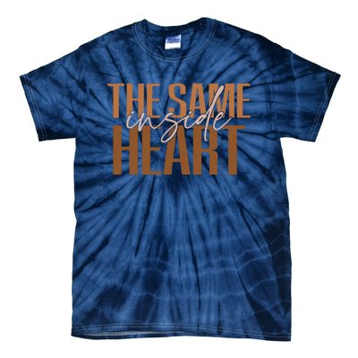 Same Heart Inside Juneteenth Black History Month Women Tie-Dye T-Shirt