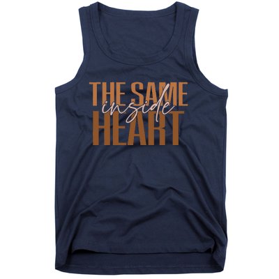 Same Heart Inside Juneteenth Black History Month Women Tank Top