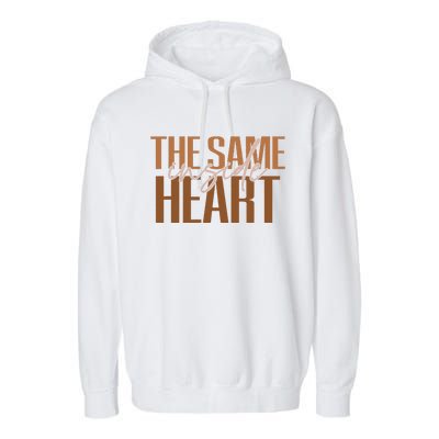 Same Heart Inside Juneteenth Black History Month Women Garment-Dyed Fleece Hoodie