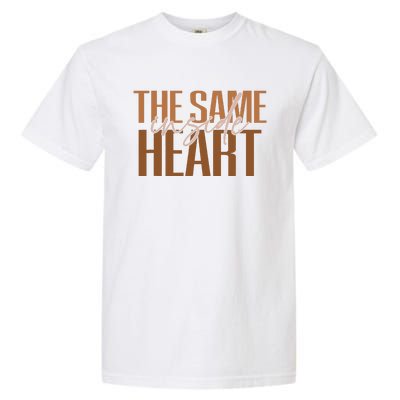 Same Heart Inside Juneteenth Black History Month Women Garment-Dyed Heavyweight T-Shirt