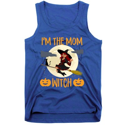 Scary Halloween Im The Mom Witch Funny Pumpkin Costume Gift Tank Top