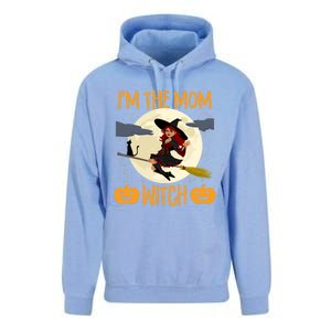 Scary Halloween Im The Mom Witch Funny Pumpkin Costume Gift Unisex Surf Hoodie