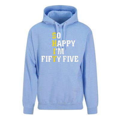 So Happy IM Fifty Five Unisex Surf Hoodie