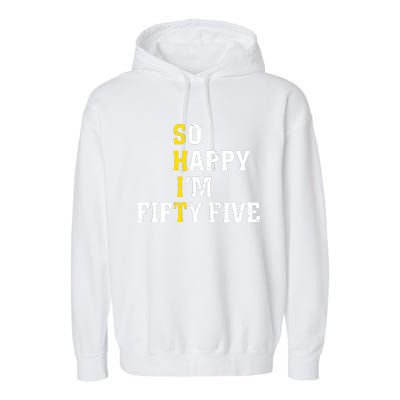 So Happy IM Fifty Five Garment-Dyed Fleece Hoodie