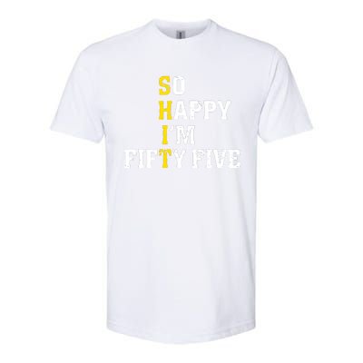 So Happy IM Fifty Five Softstyle CVC T-Shirt