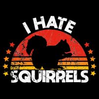 Squirrel Hunting I Hate Squirrel Hunter Retro Design Backpack