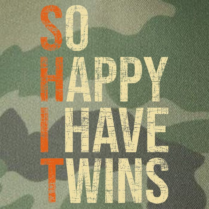 So Happy I Have Twins Twin Dad Father Mother Of Twins Legacy Tie Dye Trucker Hat