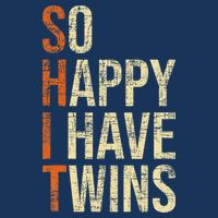 So Happy I Have Twins Twin Dad Father Mother Of Twins Infant Baby Jersey Bodysuit