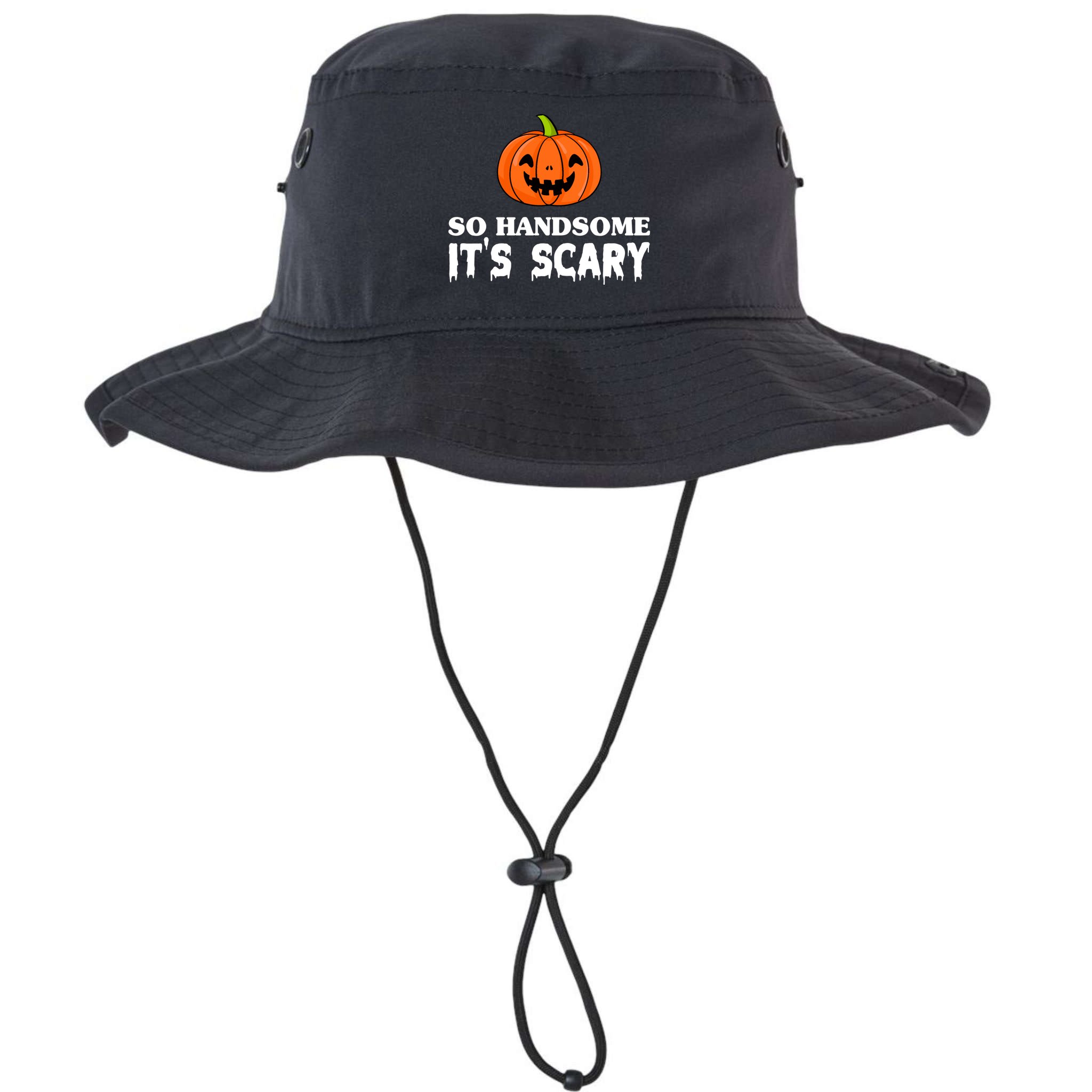 So Handsome Its Scary Funny Halloween Bucket Hat
