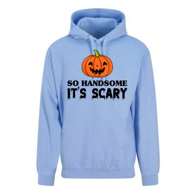 So Handsome Its Scary Funny Halloween Unisex Surf Hoodie