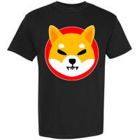 Shiba Inu SHIB Token Crypto Currency Logo Garment-Dyed Heavyweight T-Shirt