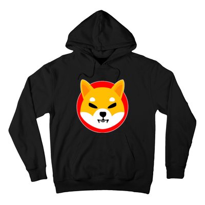 Shiba Inu SHIB Token Crypto Currency Logo Hoodie