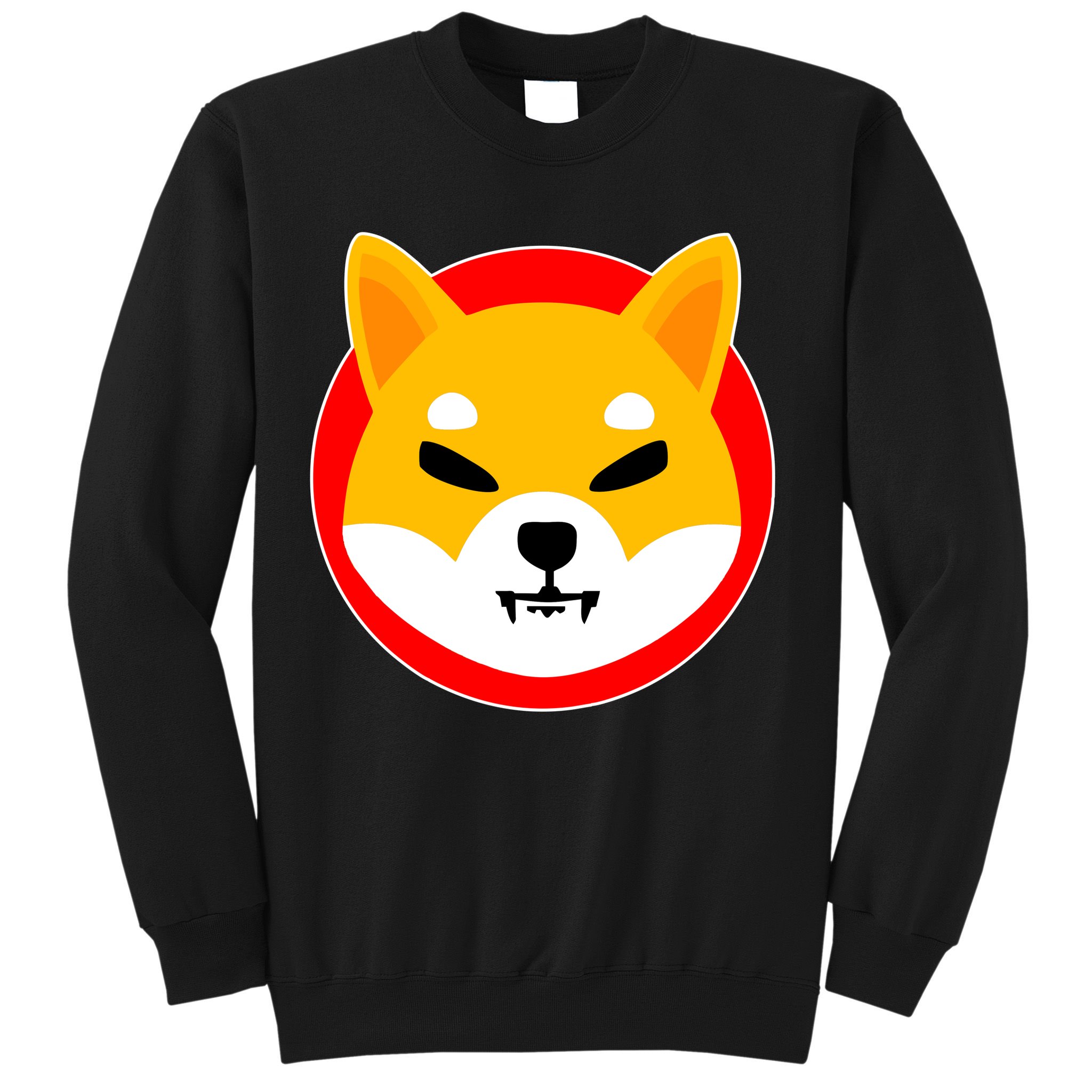 Shiba Inu SHIB Token Crypto Currency Logo Sweatshirt