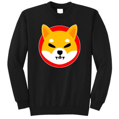 Shiba Inu SHIB Token Crypto Currency Logo Sweatshirt