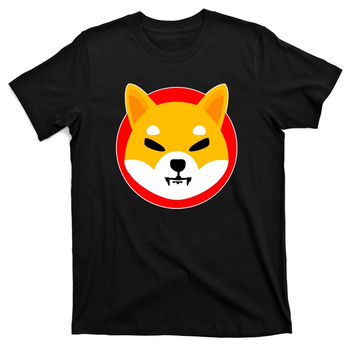 Shiba Inu SHIB Token Crypto Currency Logo T-Shirt