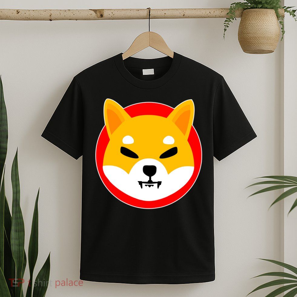 Shiba Inu SHIB Token Crypto Currency Logo T-Shirt