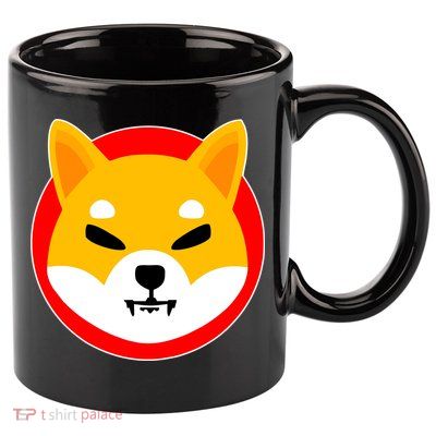 Shiba Inu SHIB Token Crypto Currency Logo 11oz C Handle Ceramic Mug
