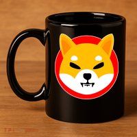 Shiba Inu SHIB Token Crypto Currency Logo 11oz C Handle Ceramic Mug