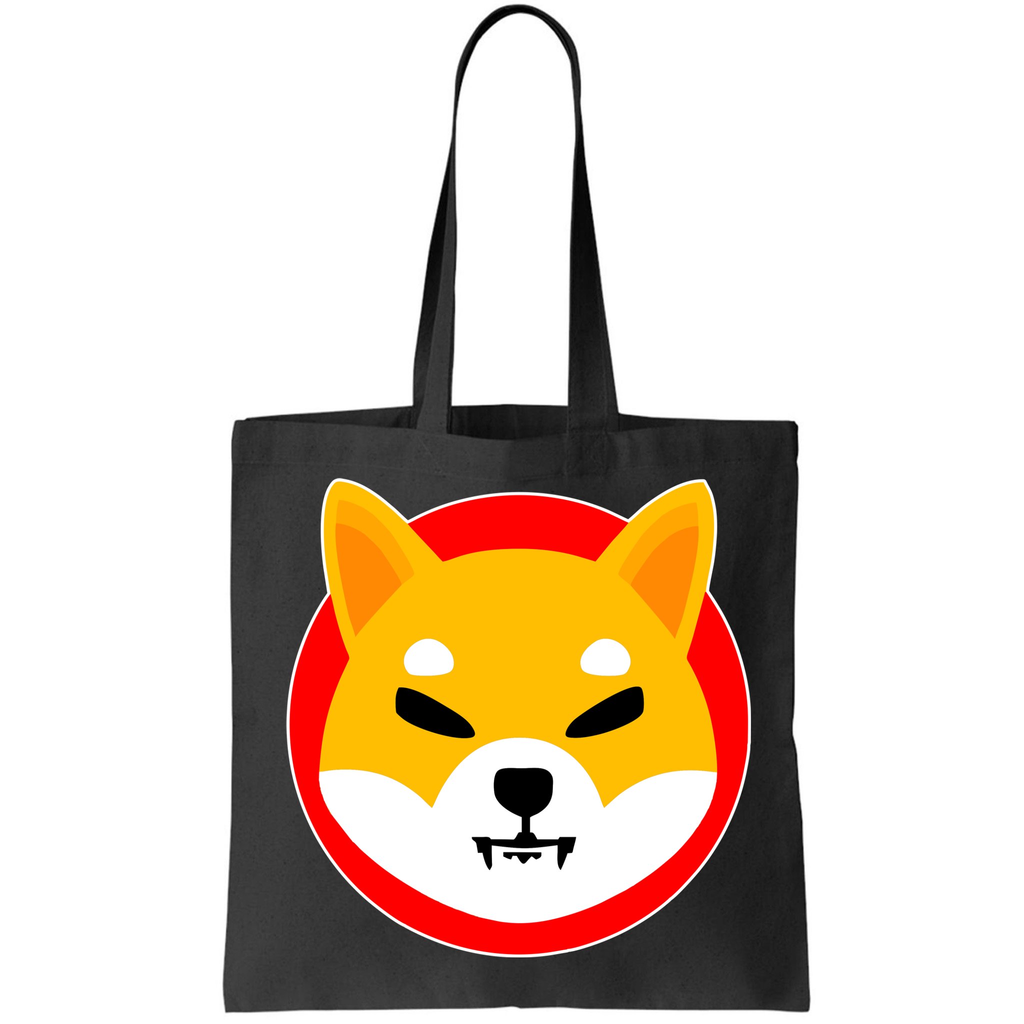 Shiba Inu SHIB Token Crypto Currency Logo Bag