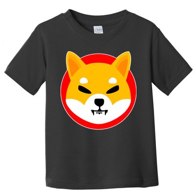 Shiba Inu SHIB Token Crypto Currency Logo Toddler T-Shirt
