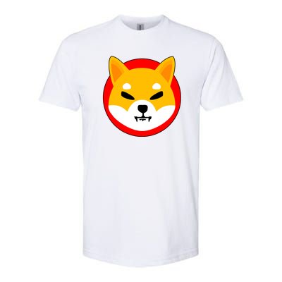 Shiba Inu SHIB Token Crypto Currency Logo Softstyle CVC T-Shirt