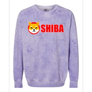 Shiba Inu Token Shib Crypto Currency Dogecoin Killer Colorblast Crewneck Sweatshirt