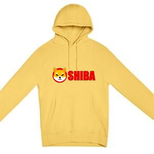 Shiba Inu Token Shib Crypto Currency Dogecoin Killer Premium Pullover Hoodie