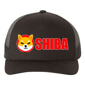 Shiba Inu Token Shib Crypto Currency Dogecoin Killer Yupoong Adult 5-Panel Trucker Hat