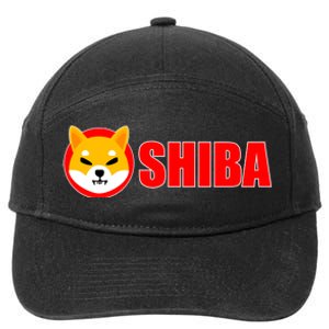 Shiba Inu Token Shib Crypto Currency Dogecoin Killer 7-Panel Snapback Hat