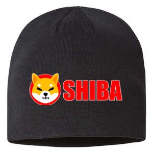 Shiba Inu Token Shib Crypto Currency Dogecoin Killer Sustainable Beanie