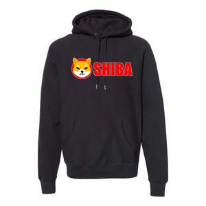 Shiba Inu Token Shib Crypto Currency Dogecoin Killer Premium Hoodie