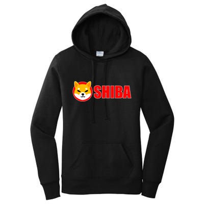 Shiba Inu Token Shib Crypto Currency Dogecoin Killer Women's Pullover Hoodie