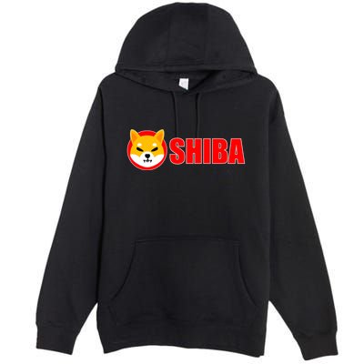 Shiba Inu Token Shib Crypto Currency Dogecoin Killer Premium Pullover Hoodie