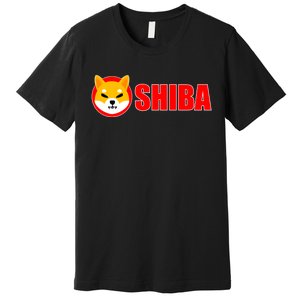 Shiba Inu Token Shib Crypto Currency Dogecoin Killer Premium T-Shirt