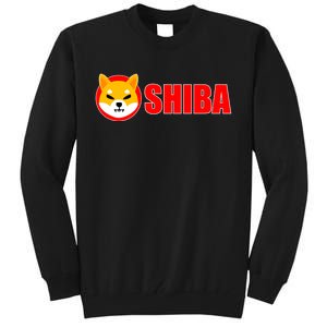 Shiba Inu Token Shib Crypto Currency Dogecoin Killer Tall Sweatshirt