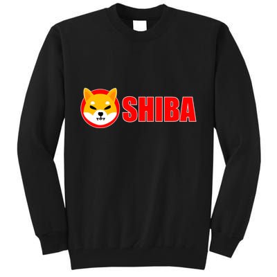 Shiba Inu Token Shib Crypto Currency Dogecoin Killer Tall Sweatshirt
