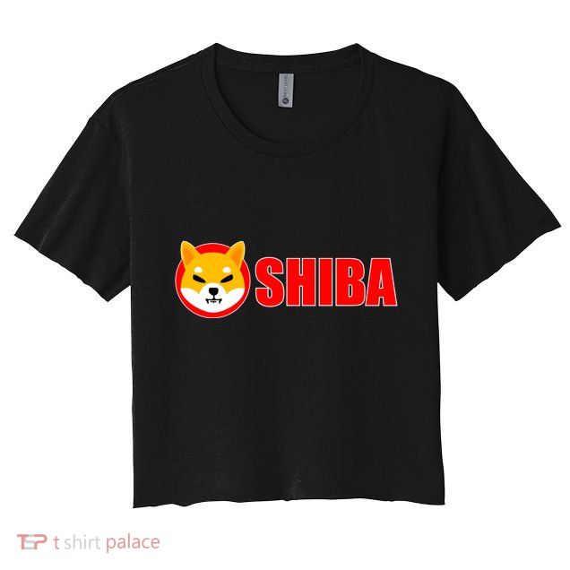 Shiba Inu Token Shib Crypto Currency Dogecoin Killer Crop Top