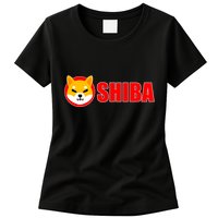 Shiba Inu Token Shib Crypto Currency Dogecoin Killer Womens T-Shirt