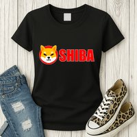 Shiba Inu Token Shib Crypto Currency Dogecoin Killer Womens T-Shirt