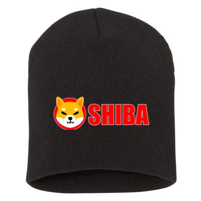 Shiba Inu Token Shib Crypto Currency Dogecoin Killer Short Acrylic Beanie