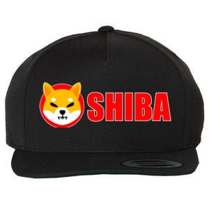 Shiba Inu Token Shib Crypto Currency Dogecoin Killer Wool Snapback Cap