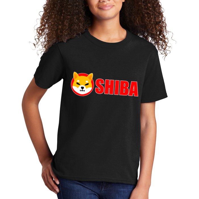 Shiba Inu Token Shib Crypto Currency Dogecoin Killer Kids T-Shirt