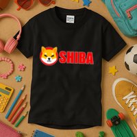 Shiba Inu Token Shib Crypto Currency Dogecoin Killer Kids T-Shirt