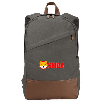 Shiba Inu Token Shib Crypto Currency Dogecoin Killer Cotton Canvas Backpack