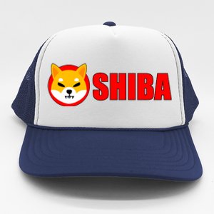 Shiba Inu Token Shib Crypto Currency Dogecoin Killer Trucker Hat