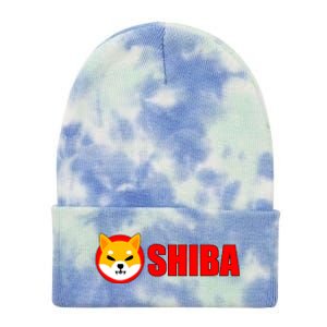 Shiba Inu Token Shib Crypto Currency Dogecoin Killer Tie Dye 12in Knit Beanie