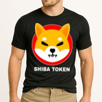 Shiba Token Shib Inu Dogecoin Killer Logo Crypto Cooling Performance Crew T-Shirt