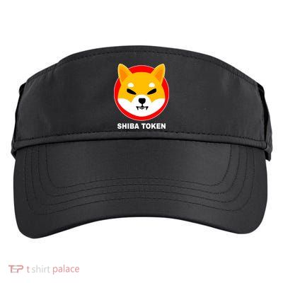 Shiba Token Shib Inu Dogecoin Killer Logo Crypto Adult Drive Performance Visor