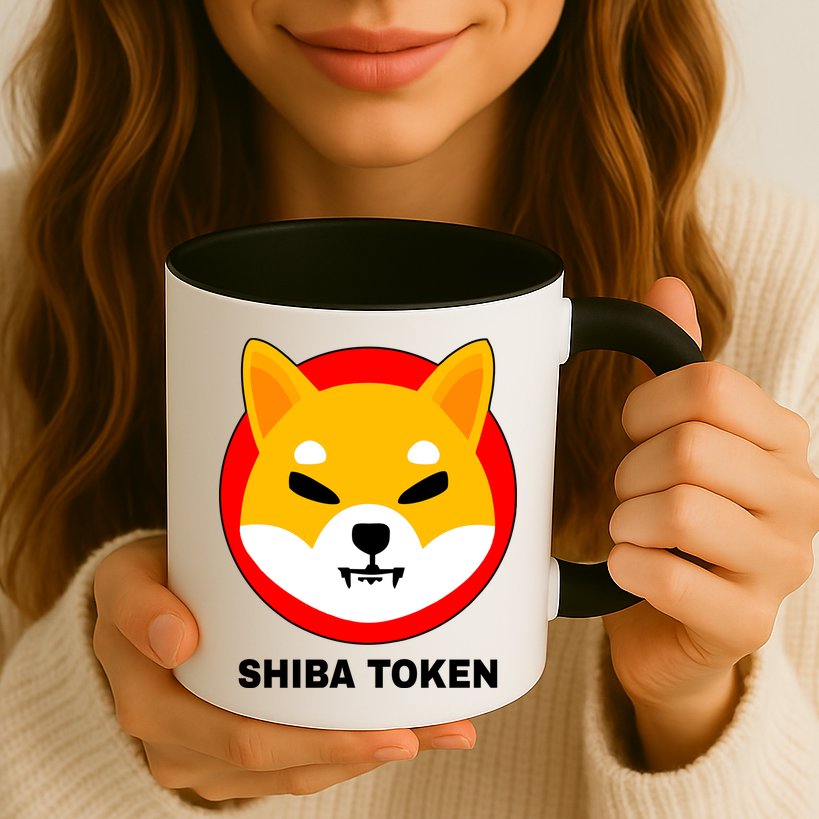 Shiba Token Shib Inu Dogecoin Killer Logo Crypto Mug