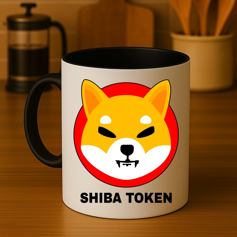 Shiba Token Shib Inu Dogecoin Killer Logo Crypto Mug